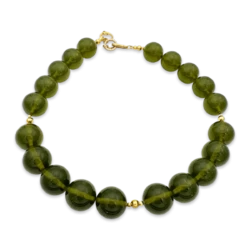 Collar de Ámbar Verde