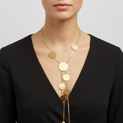 Gold-Plated Brass Necklace