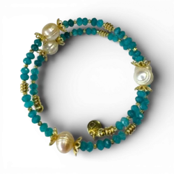 Perlen, Achatarmband