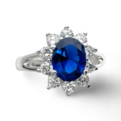 Verlobungsring im Stil von Prinzessin Diana