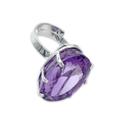 Каблучка аметист