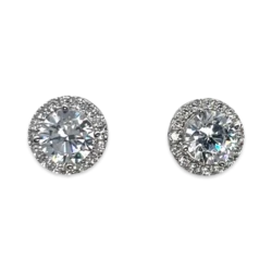 Pendientes Redondos de Plata