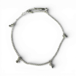 Bracelet de cheville argent