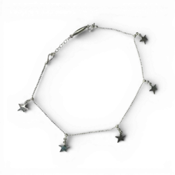 Bracelet de cheville argent