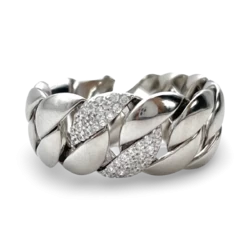 Silver Braided ring