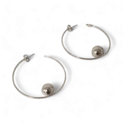 Boucles d'oreilles en argent Billes