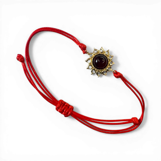 Amber bracelet “Sun”