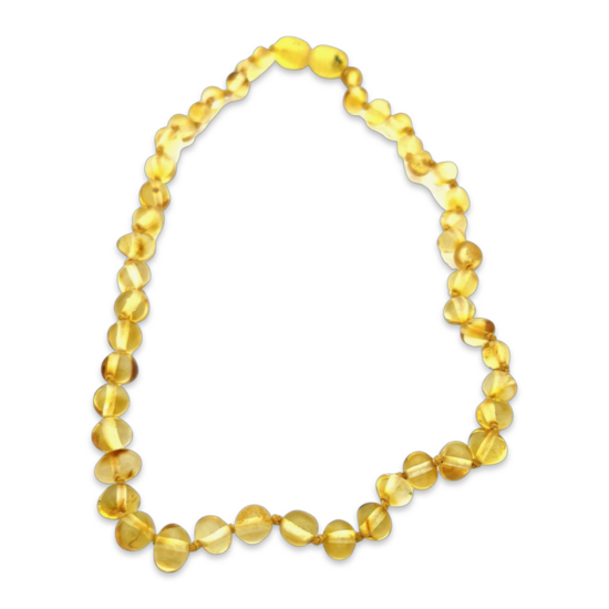 Дитячі бурштинові намистини