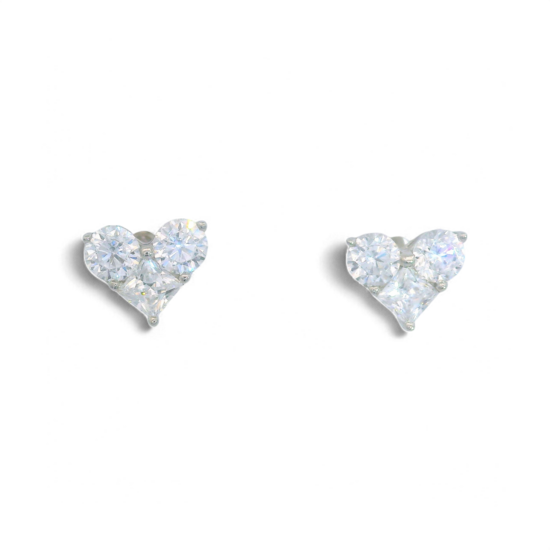 Heart-Shaped Earrings