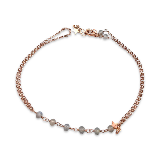 Браслет з лабрадоритом