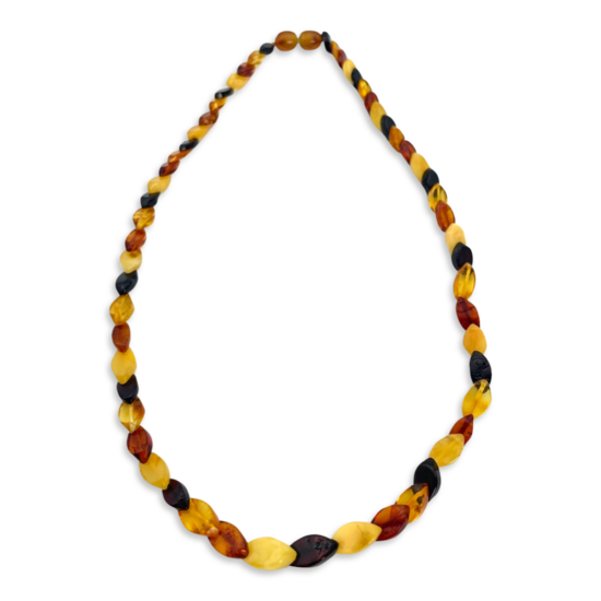 项链「琥珀叶」