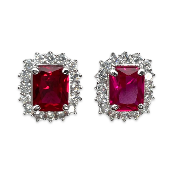 Срібні сережки Принцеси Діани