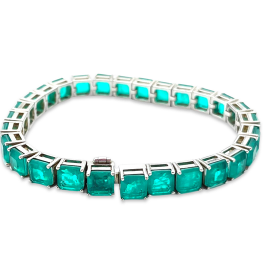 Silberarmband Paraiba