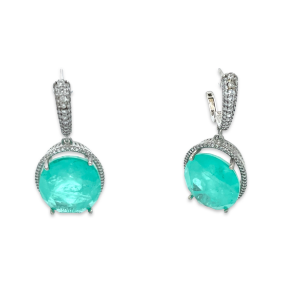 Pendientes de Plata Paraíba
