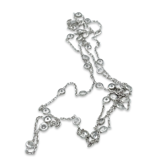 Collar de Plata con Circonitas