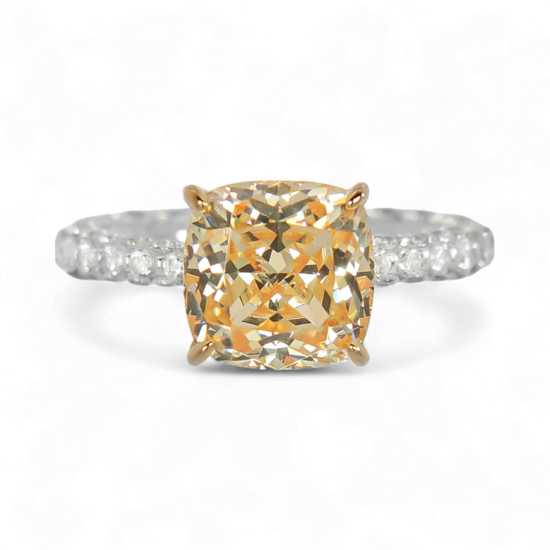 Yellow Gemstone Ring