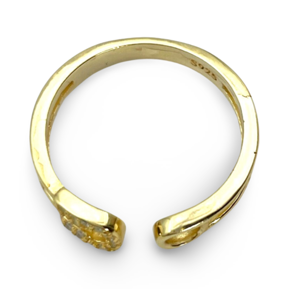 Gold Plated Ring Pin
