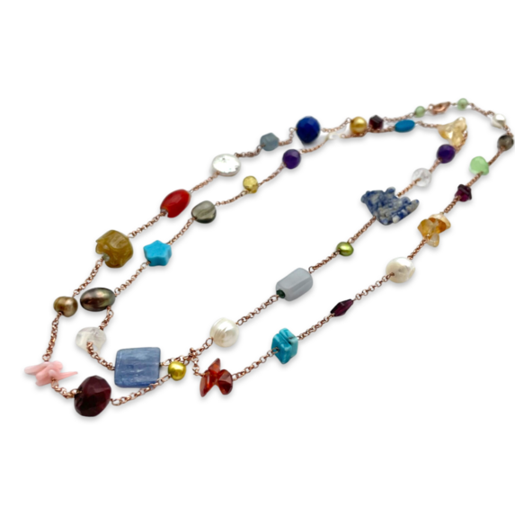 Necklace multistone