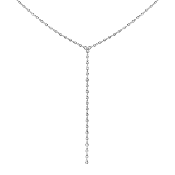 Silver Zircon Necklace